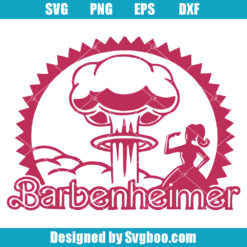 Barbenheimer Svg