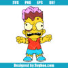 Bart Simpson Zombie Svg