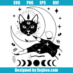 Celestial Witch Hand Svg