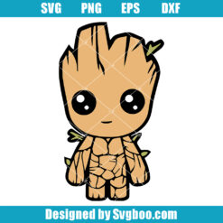 Groot Superhero Characters Svg