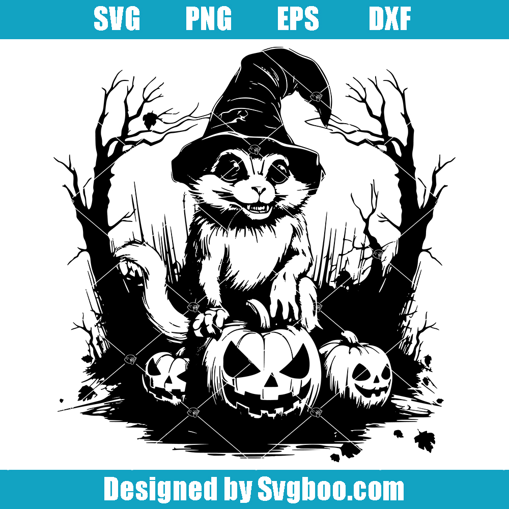 Halloween Chipmunk Svg, Cute Chipmunk Svg, Animal Halloween Svg Halloween Chipmunk Svg