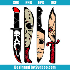 Horror knife Svg