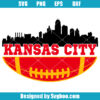 Cleveland Football City Skyline Svg