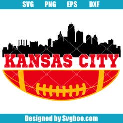 Cleveland Football City Skyline Svg