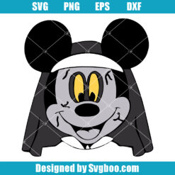 Mouse Nun Svg