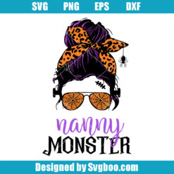Nanny Monster Svg