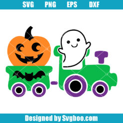Pumpkin Train Svg