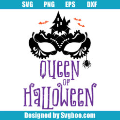 Queen of Halloween Svg