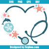 Starfish Sand Stethoscope Svg