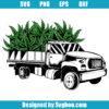 Weed Farm Truck Svg