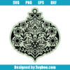 Beautiful Christmas Bauble Svg