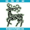 Beautiful Christmas Reindeer Svg