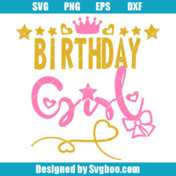 Birthday Girl Svg