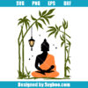 Buddha Bamboo Hut Svg