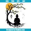 Buddha Under the Tree Svg