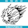 Burning Basketball Svg