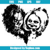 Chucky And Tiffany Love Svg