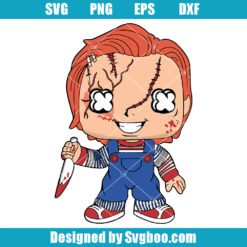 Chucky Funko Pop Svg