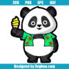 Cute Baby Panda Svg