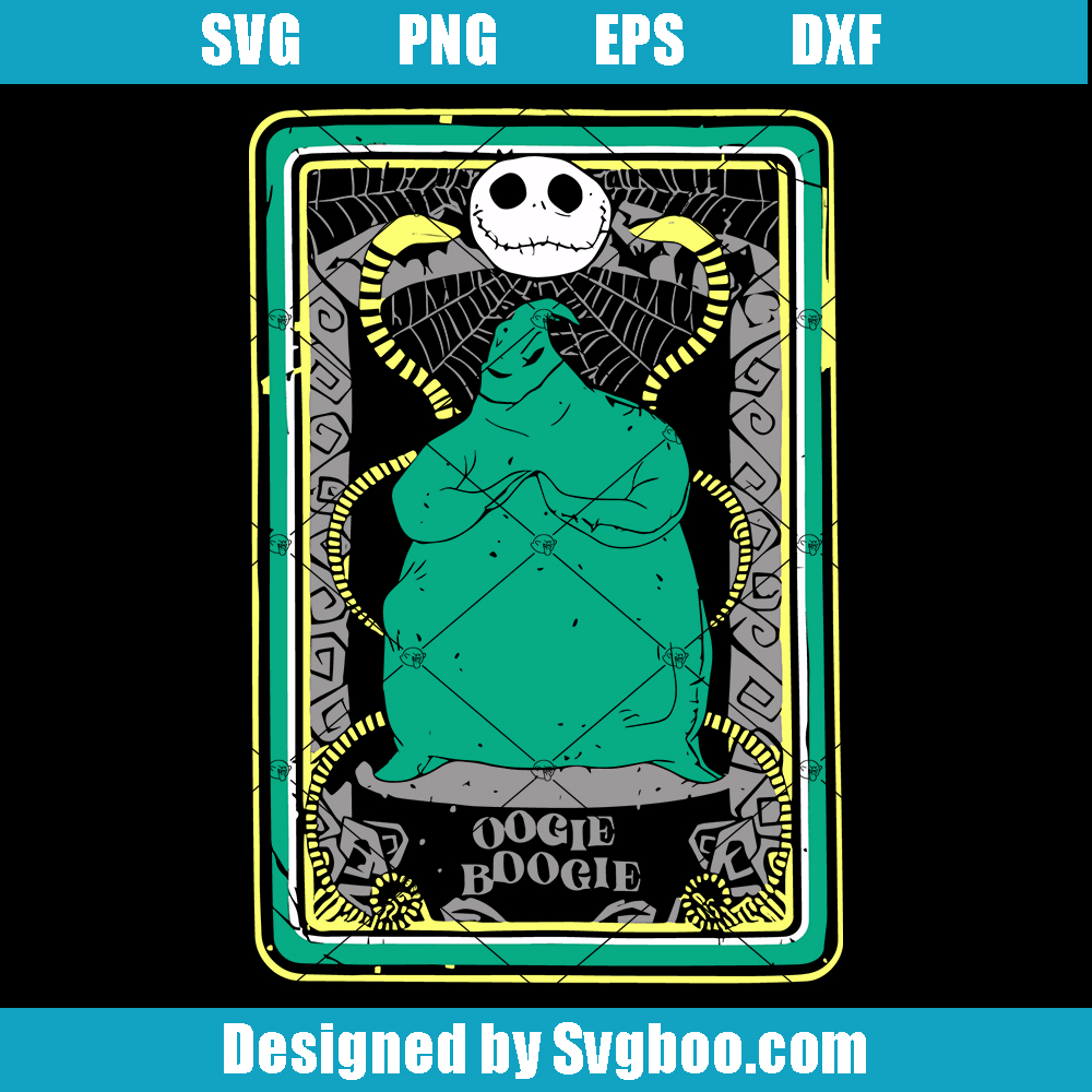 Green Character Card Svg, Nightmare Friends Svg, Oogie Boogie Svg Green Character Card Svg