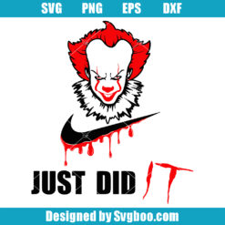 Halloween Scary Clown Svg