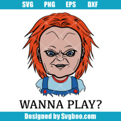 Halloween Scary Doll Chucky Svg