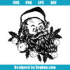 Ho Ho Ho Xmas Balls Svg