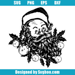 Ho Ho Ho Xmas Balls Svg