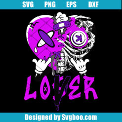 Loser Lover Heart Svg