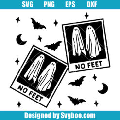 No Feet Polaroid Svg