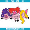 Pig Witches Svg