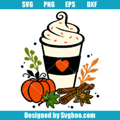 Pumpkin Spice Latte Svg