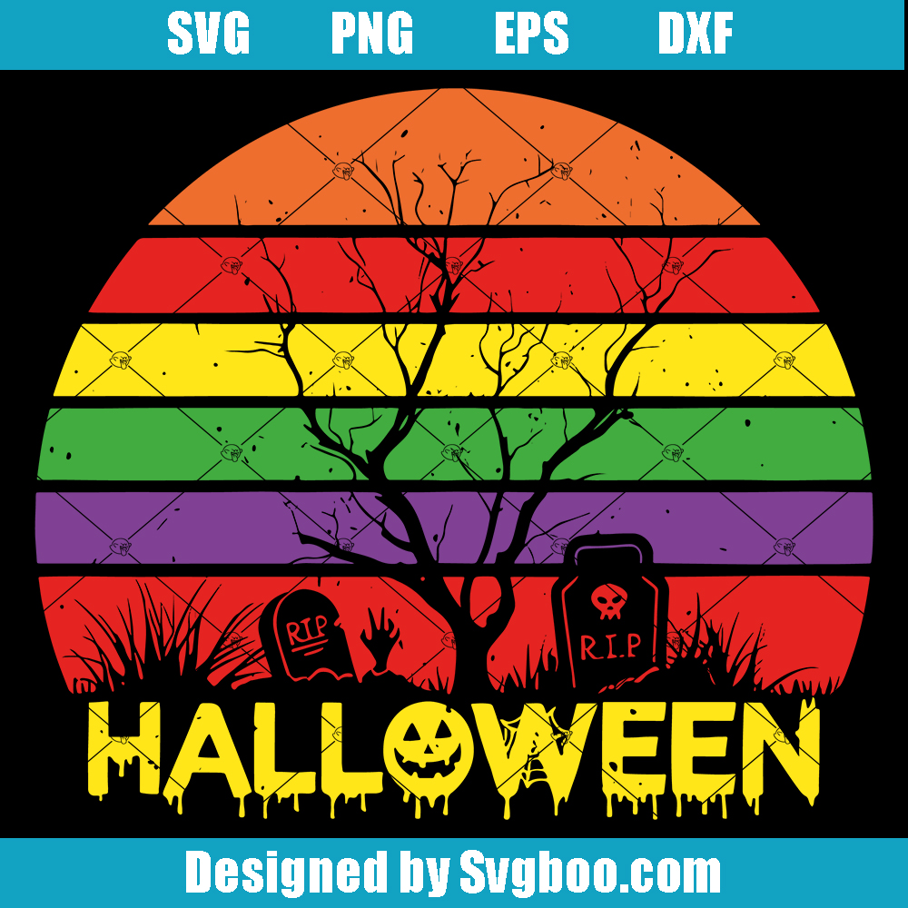 R.I.P Halloween Svg, Halloween Graveyard Svg, Funny Halloween Svg