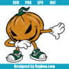 Dabbing Pumpkin Svg