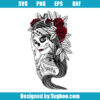 Day of the Dead Rose Beauty Svg