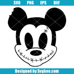 Disney Mickey Stitches Svg