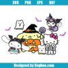Halloween Kitty and Friends Svg
