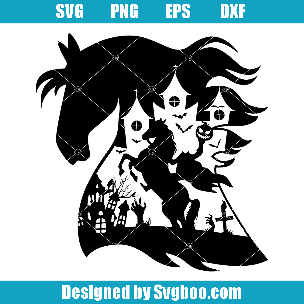 Headless Horseman Svg, Sleepy Hollow Svg, Halloween Svg Headless Horseman Svg