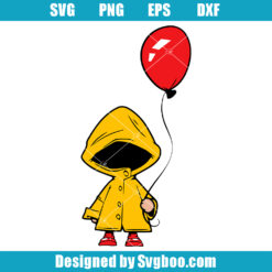 Horror Clown Balloon Svg