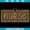 Leopard Nurse Svg