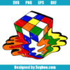 Melting Rubiks Svg