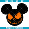 Mickey Ears Halloween Svg