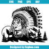 Native American Scene Svg