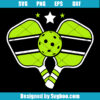 Pickleball Ball Svg