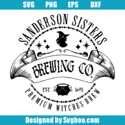 Sanderson Sisters Brewing Co Svg