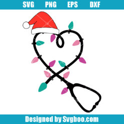 Santa Hat Stethoscope Svg