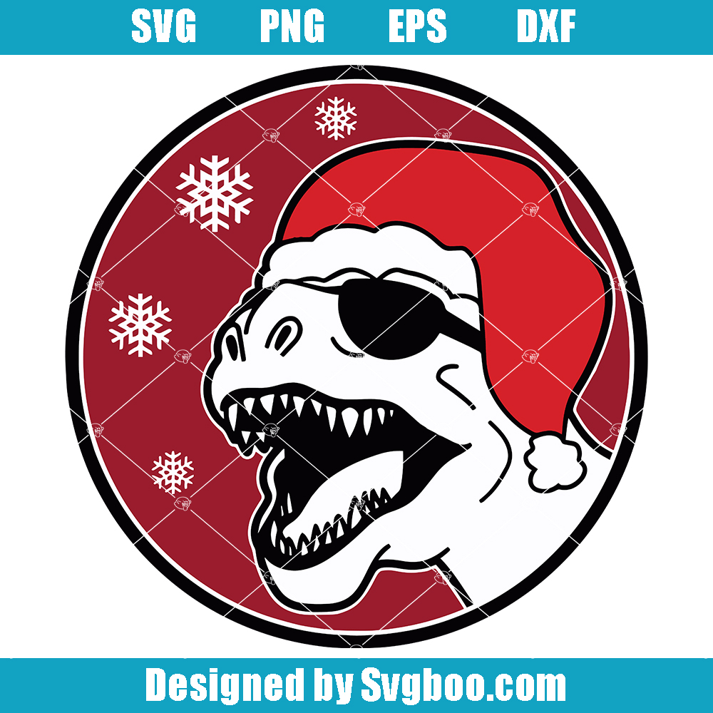 Santa Saurus Svg, Christmas Boy Svg, Kids Christmas Svg Santa Saurus Svg