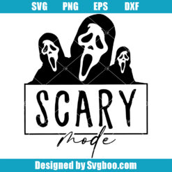 Scary Mode Horror Movie Svg