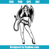 Seductive Hot Woman Svg