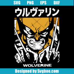 X-Men Wolverine Svg